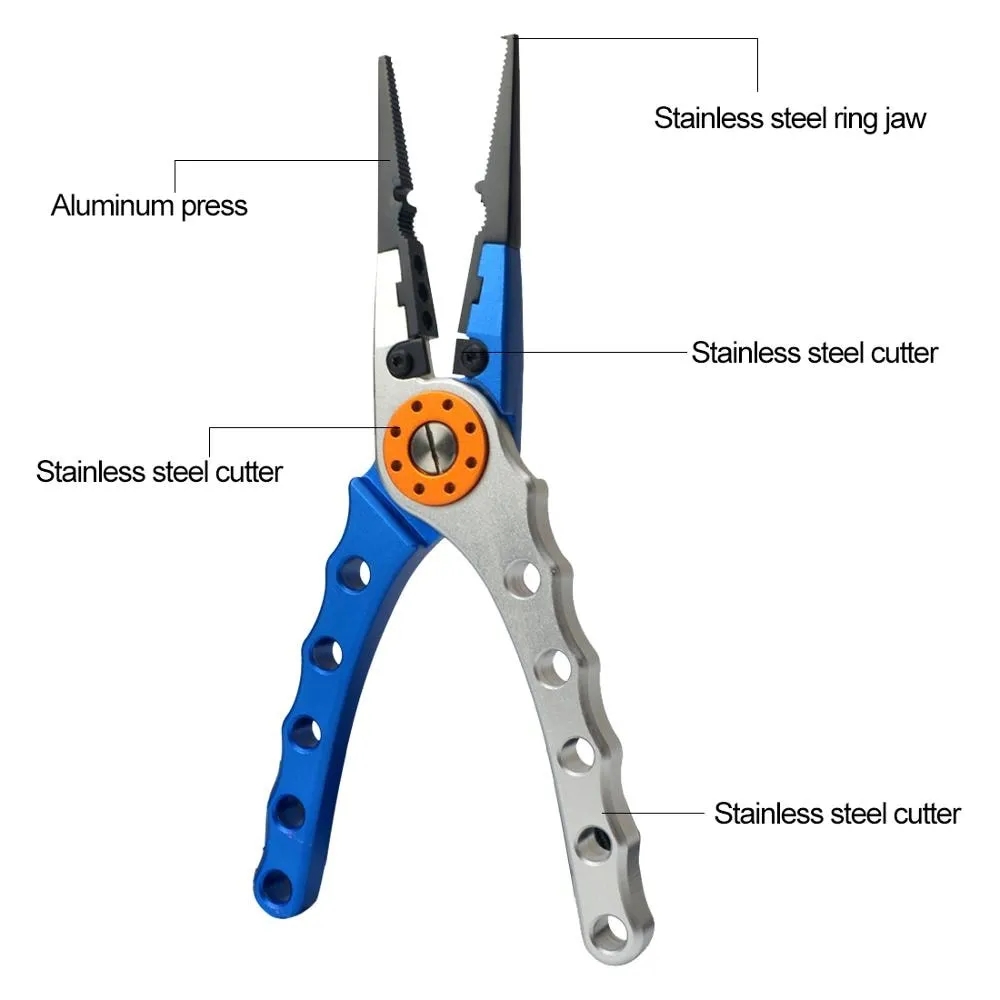 Fishing Pliers Line Cutter Mul - Fishing Hook Sharpener のレビューと価格