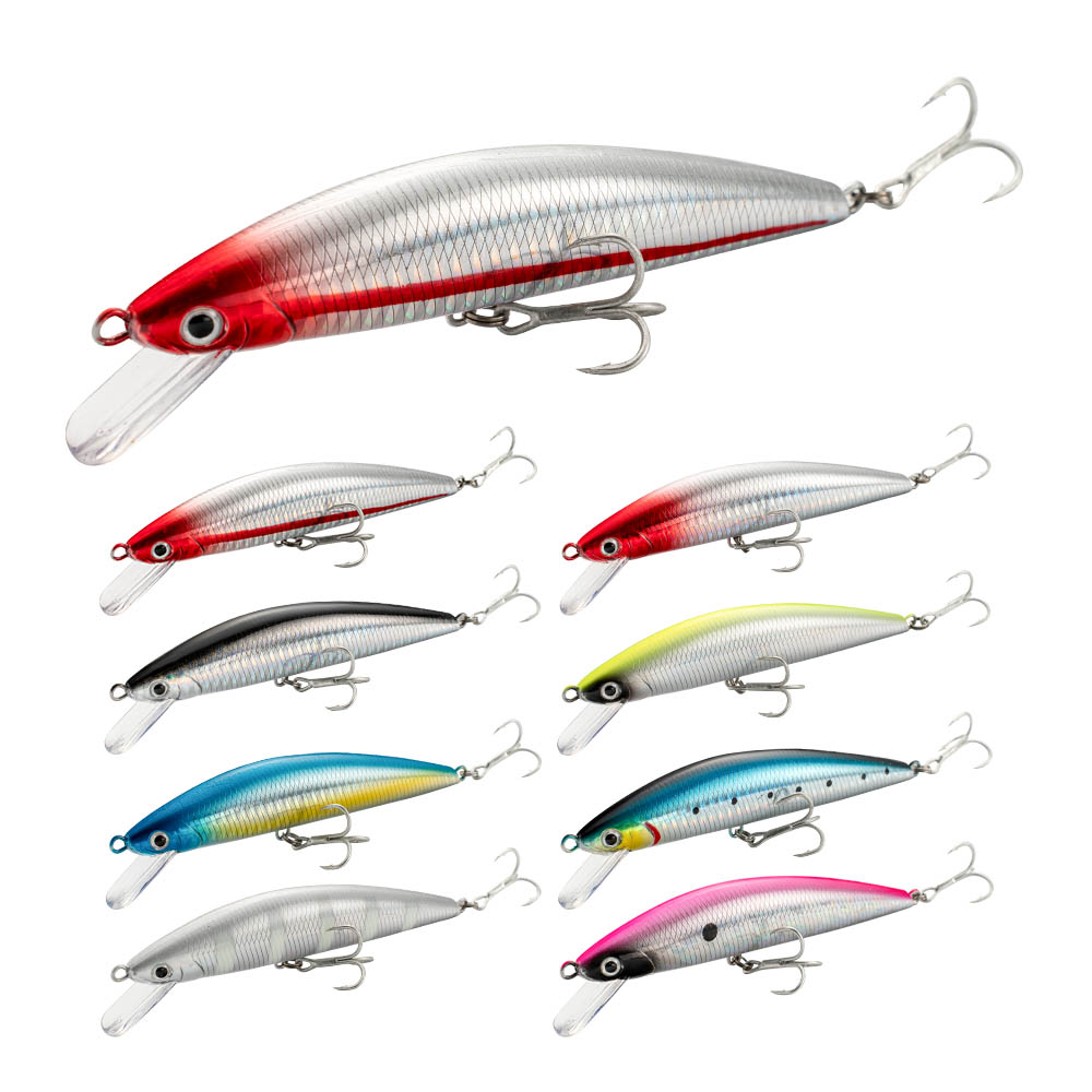 Fishing Lure Sinking Minnow 13 - Fishing Hook Treble のレビューと価格