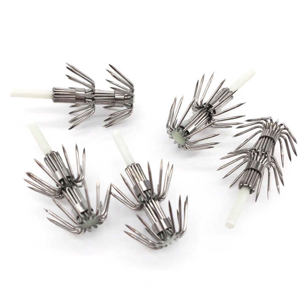 5Pcs Stainless Steel Double La - Fishing Hook Assortment のレビューと価格