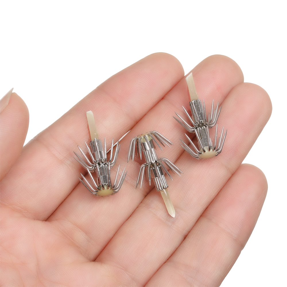 5Pcs Stainless Steel Double La - Fishing Hook Assortment のレビューと価格