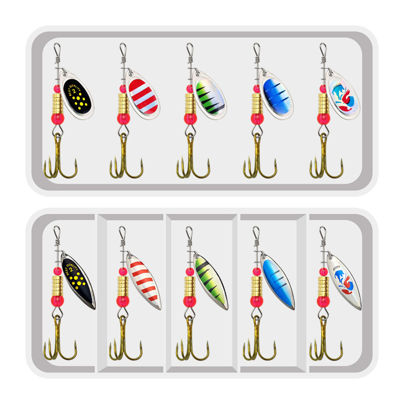 Fishing Lure Spinner Rotation  - Fishing Hook Treble のレビューと価格