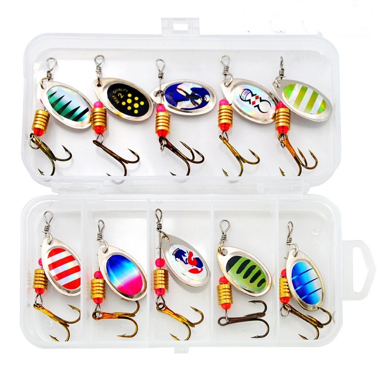 Fishing Lure Spinner Rotation  - Fishing Hook Treble のレビューと価格