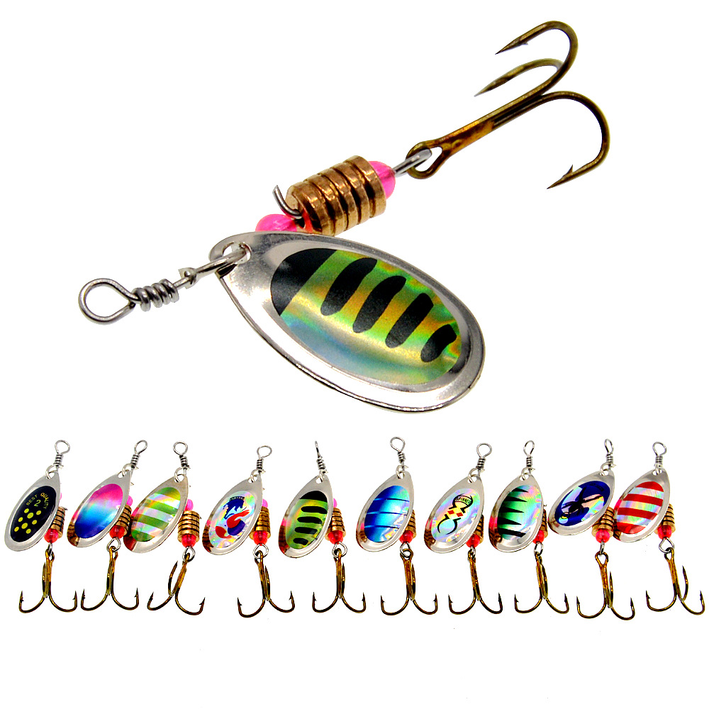 Fishing Lure Spinner Rotation  - Fishing Hook Treble のレビューと価格