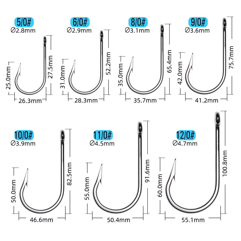 ICERIO Saltwater Anti Corrosio - Fishing Hook Assortment のレビューと価格