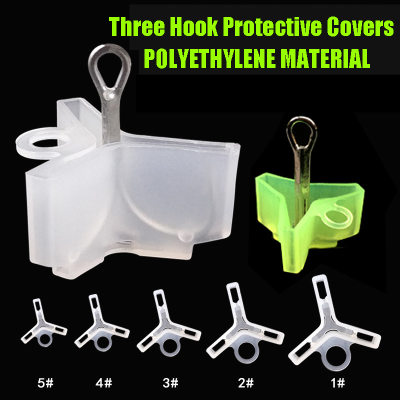 20Pcs/Lot Durable Protector Ca - Fishing Hook Treble のレビューと価格