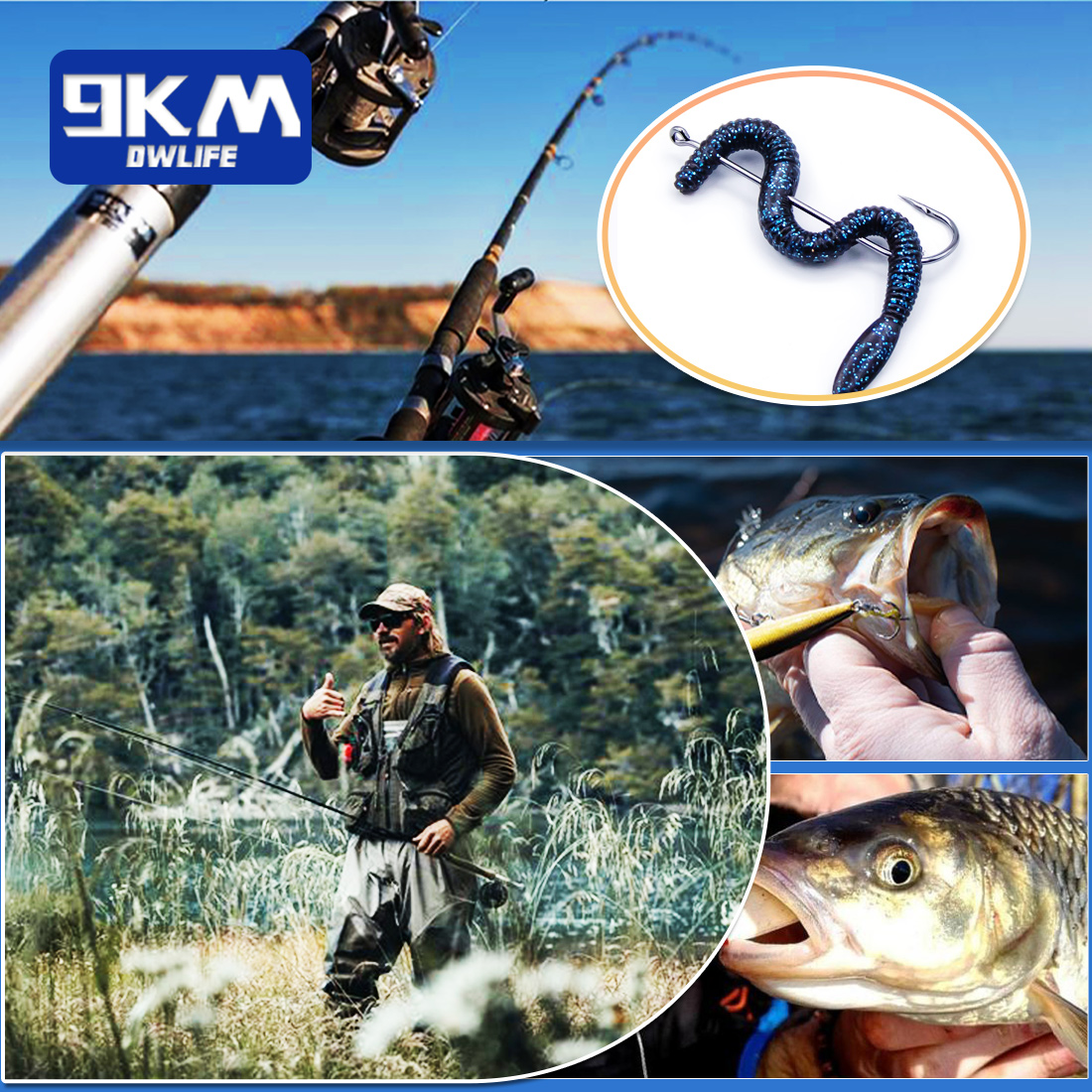Fishing Hooks Long Shank Hooks - Fishing Hook Barbless のレビューと価格