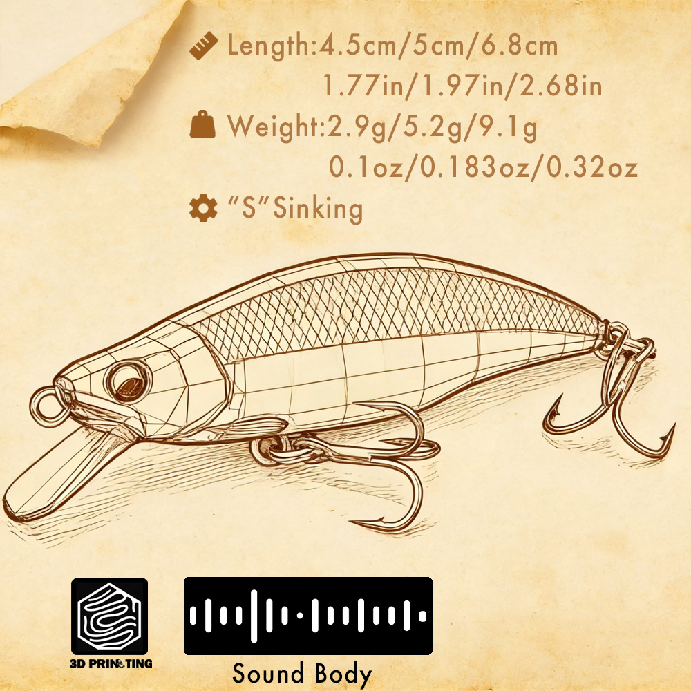 B&U Trout Pattern Hard Bait Si - Fishing Hook Assortment のレビューと価格