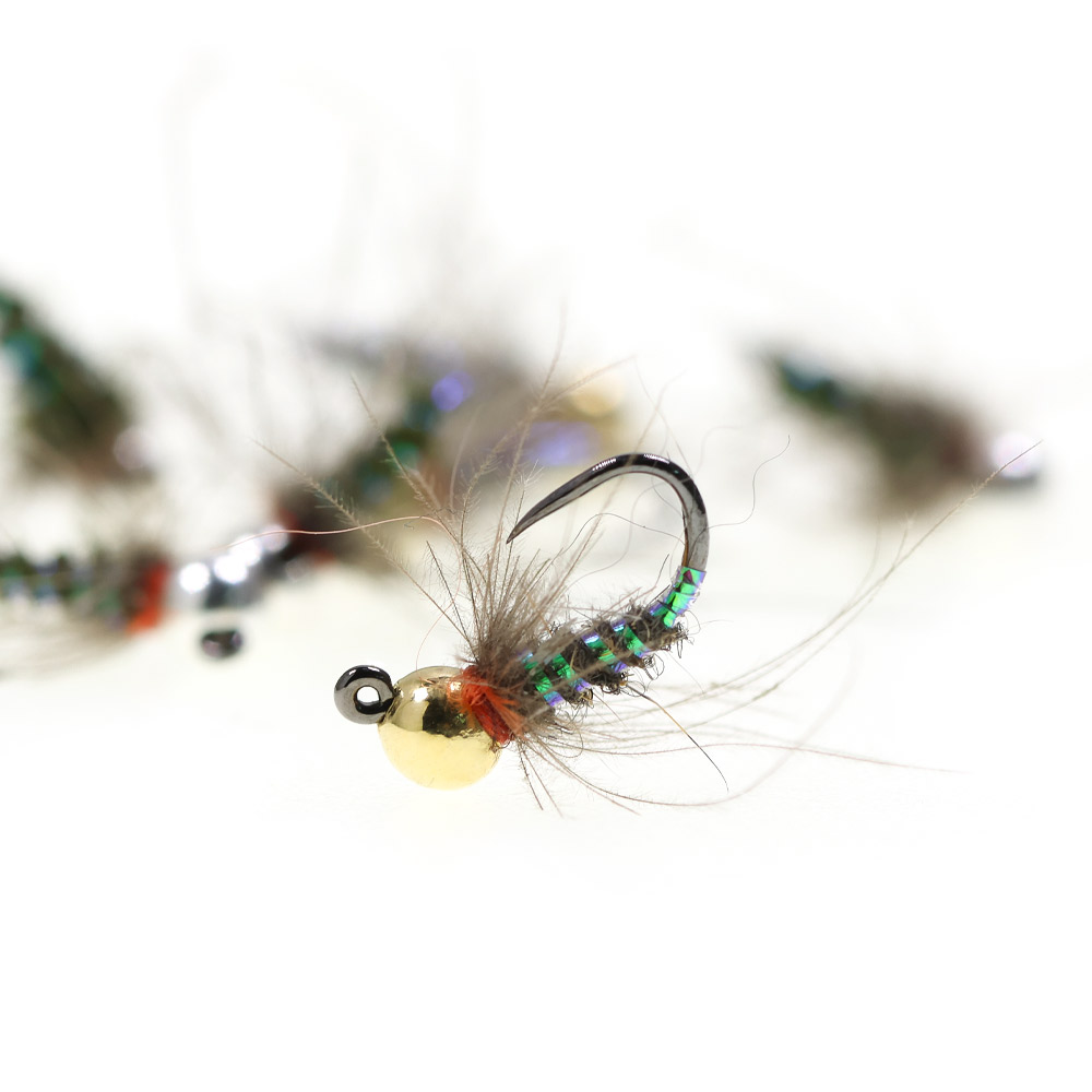 4pcs #16 Tungsten Beadhead CDC - Fishing Hook Barbless のレビューと価格