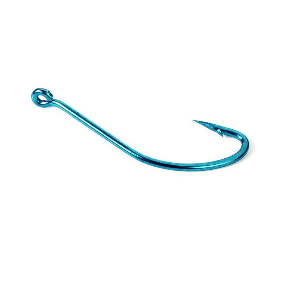 10pcs 2#-15# Blue High Carbon  - Fishing Hook Assortment のレビューと価格