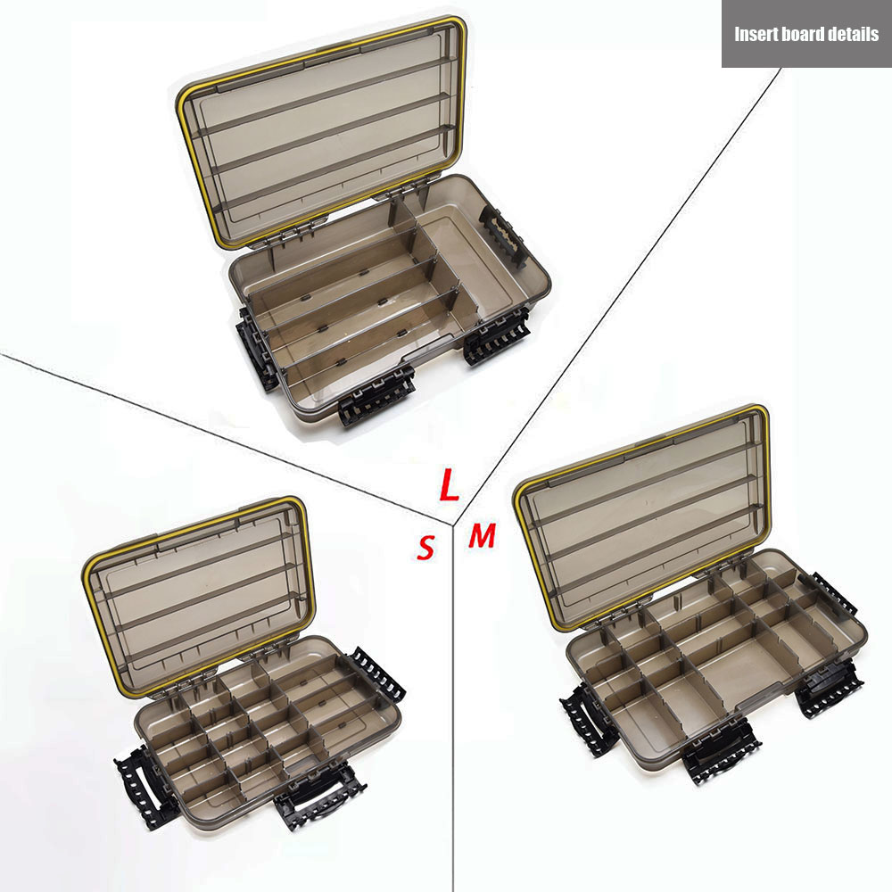 Waterproof Fishing Tackle Box  - Fishing Hook Size のレビューと価格