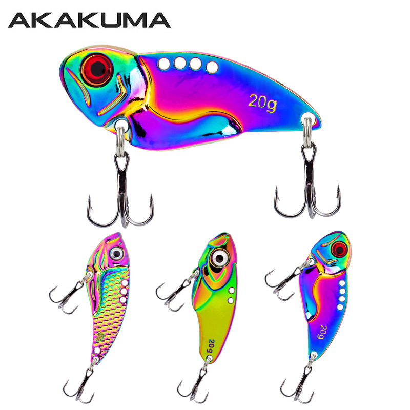 3PCS Metal Colorful VIB Lure 5 - Fishing Hook Treble のレビューと価格