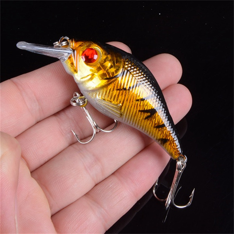 3D Eyes 7.5cm 10.2g Hard VIB L - Fishing Hook Treble のレビューと価格