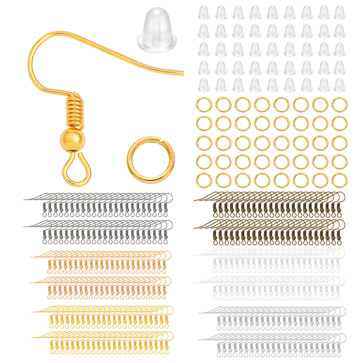 100-300pcs/Lot Hypoallergenic  - Fishing Hook Assortment のレビューと価格