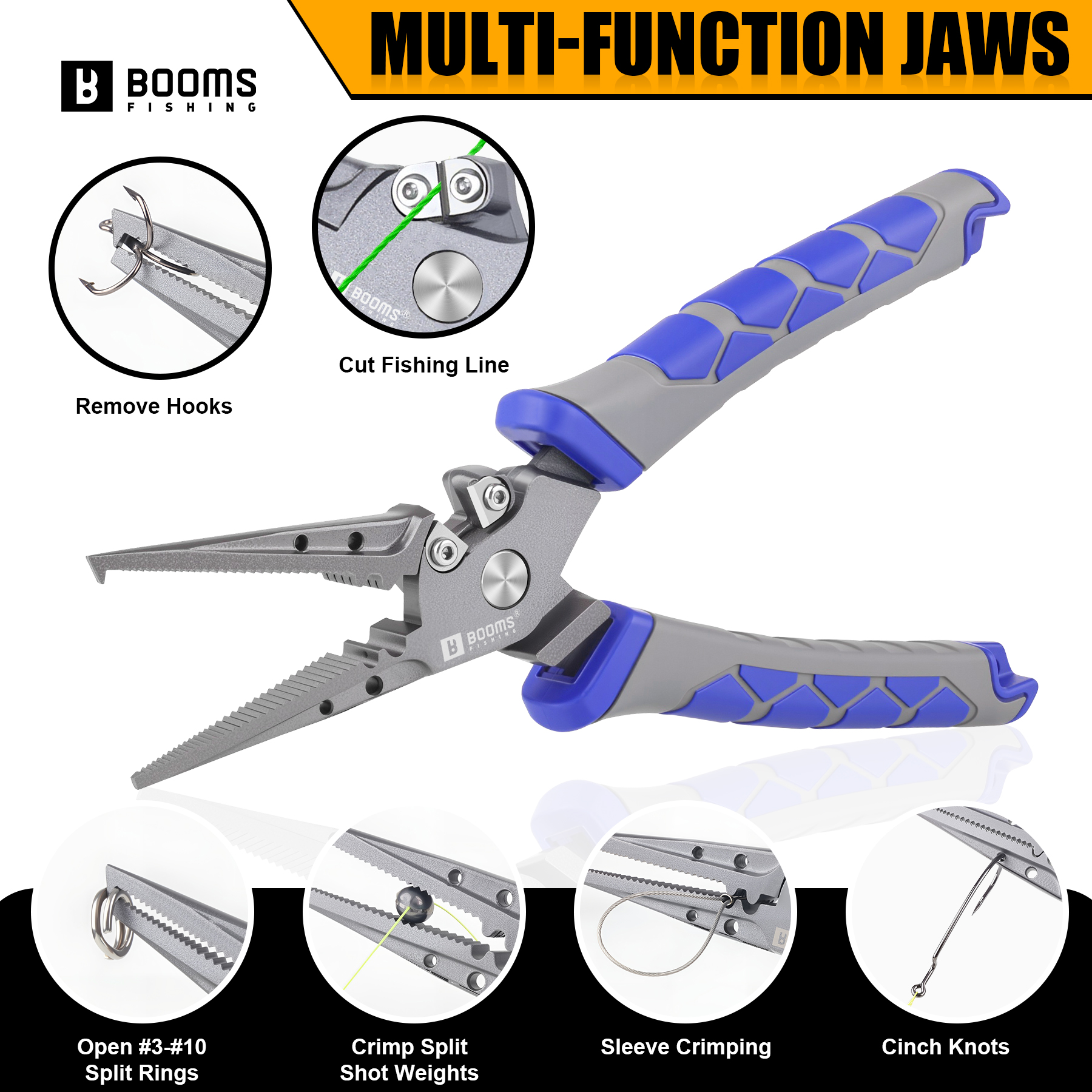 Booms Fishing XW15 Fishing Pli - Fishing Hook Remover のレビューと価格