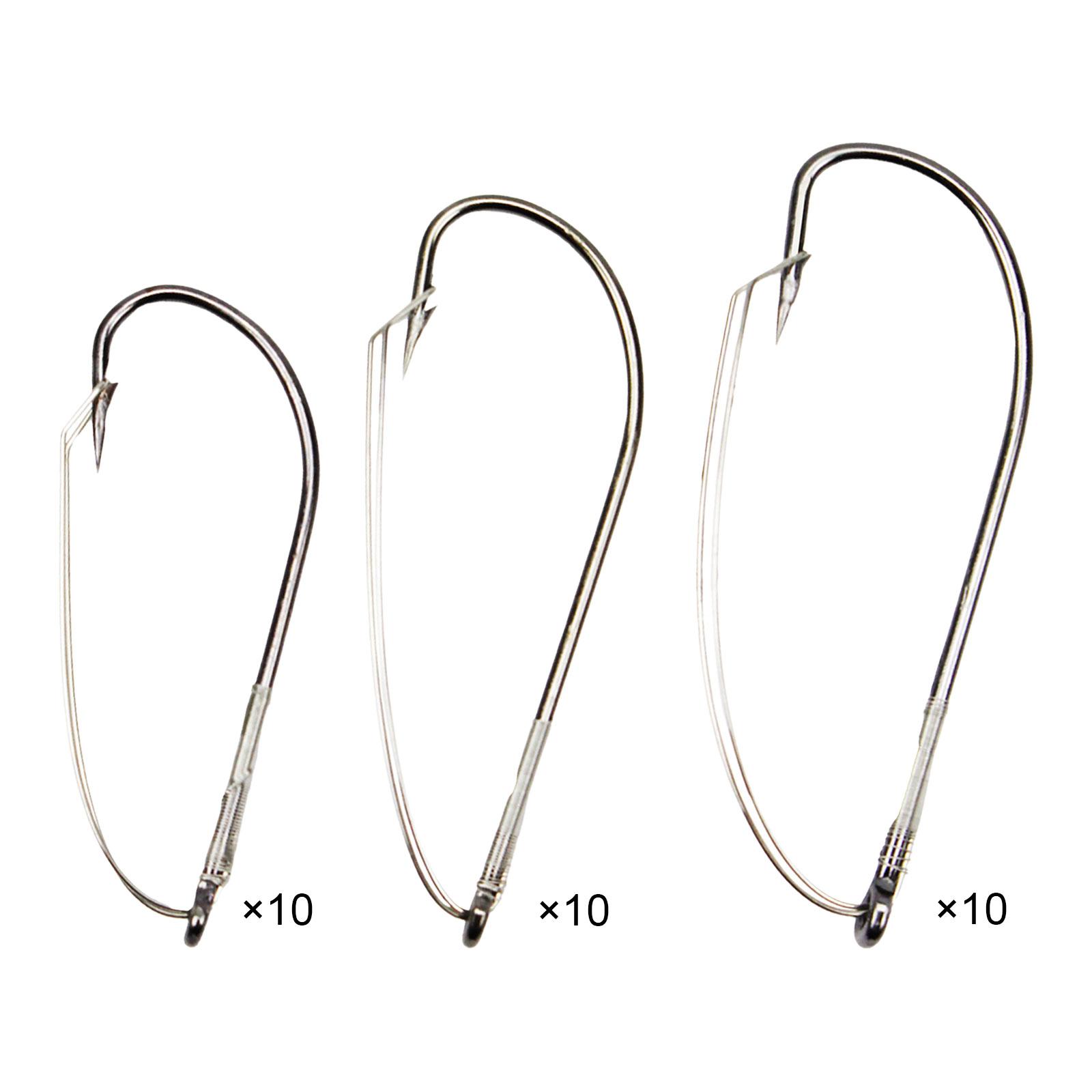 Weed Guard Fish Hooks Weedless - Fishing Hook Weedless のレビューと価格
