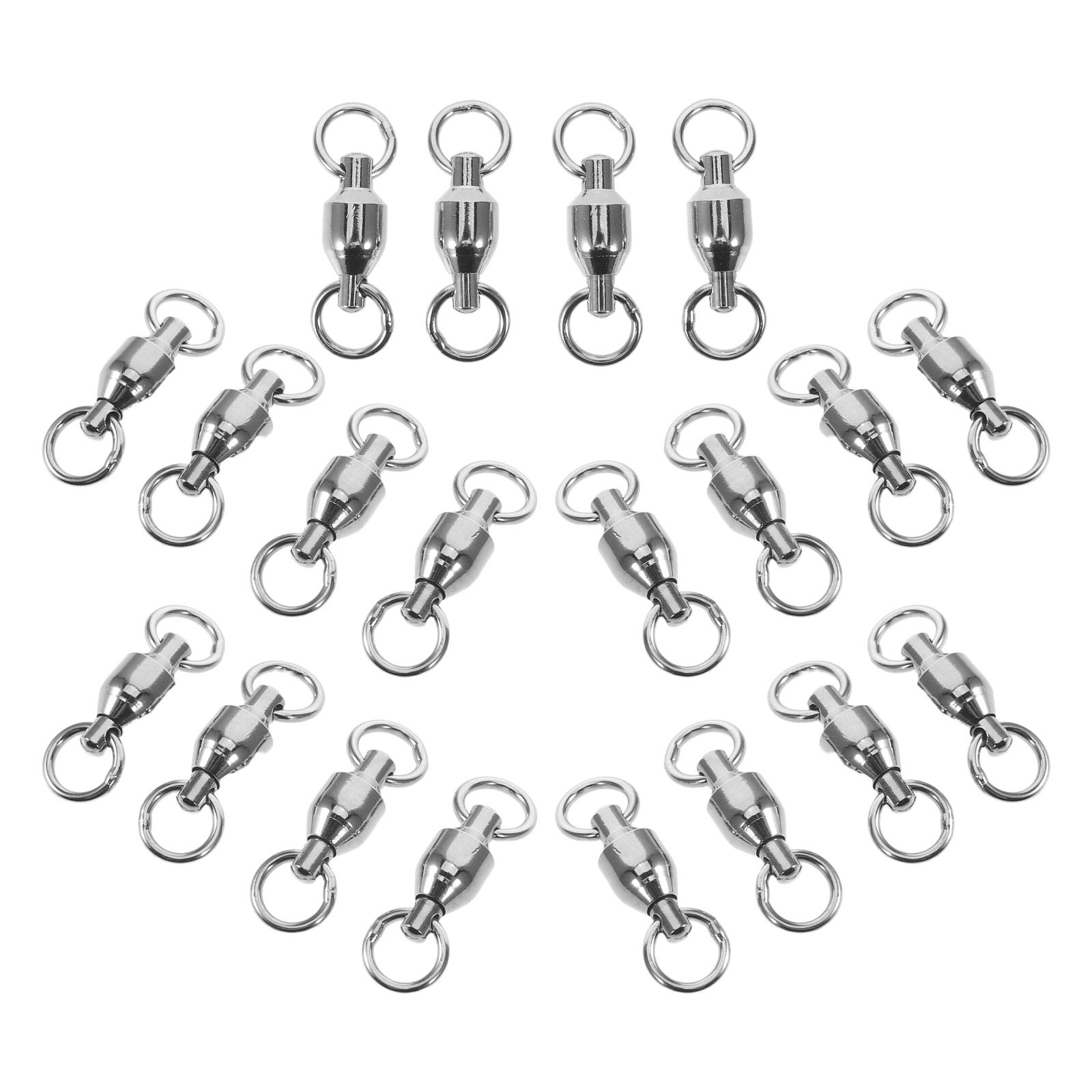 20Pcs Metal Swivel Snap Hooks  - Fishing Hook Stainless Steel のレビューと価格