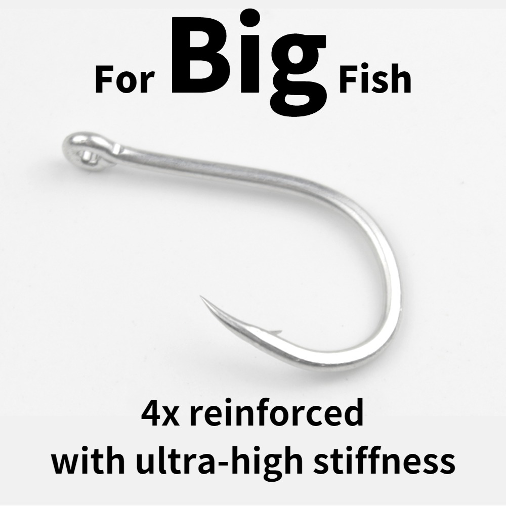 For Big Fish Barbed Fishing Ho - Fishing Hook Assortment のレビューと価格