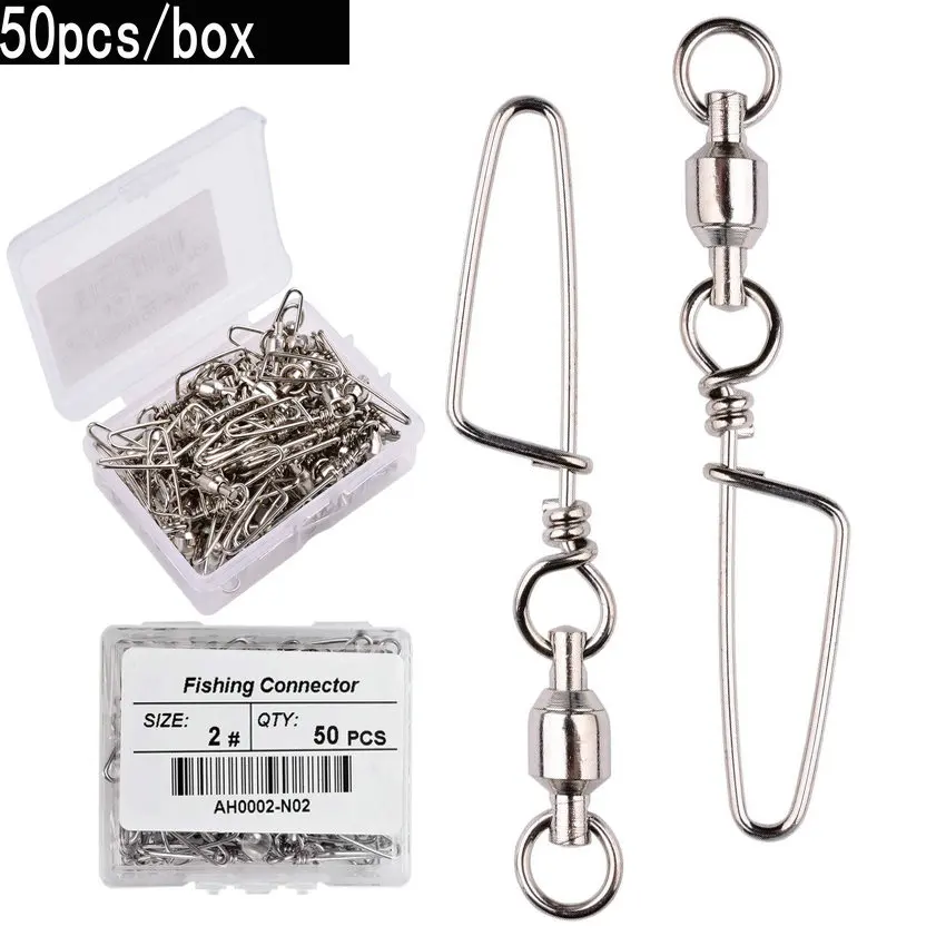 50pcs Fishing Ball Bearing Swi - Fishing Hook Box のレビューと価格