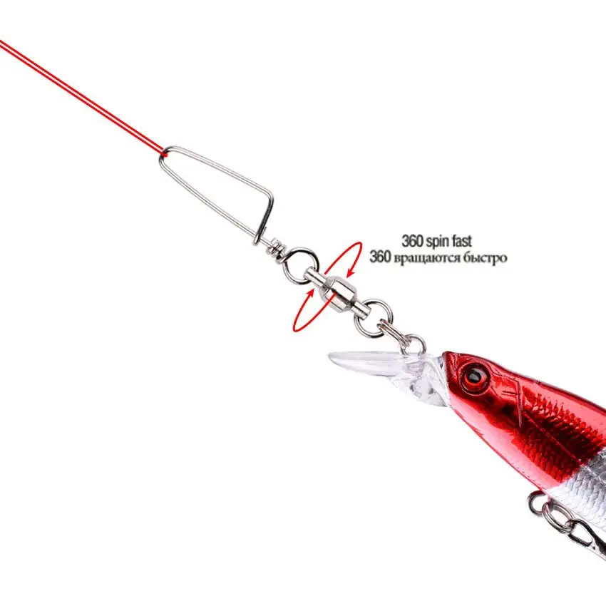 50pcs Fishing Ball Bearing Swi - Fishing Hook Box のレビューと価格