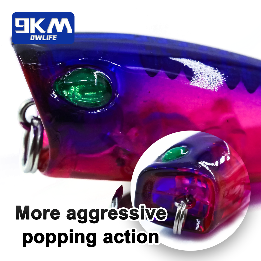 Minnow Lures Popper Set Crankb - Fishing Hook Treble のレビューと価格