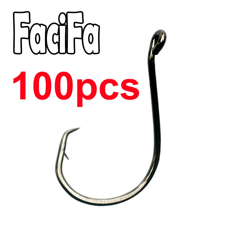 100 pcs Octopus Offset Sport C - Fishing Hook Circle のレビューと価格