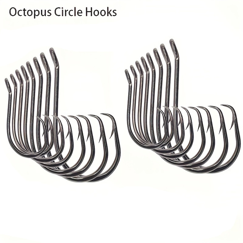 50pcs Circle Hooks Fishing Equ - Fishing Hook Circle のレビューと価格