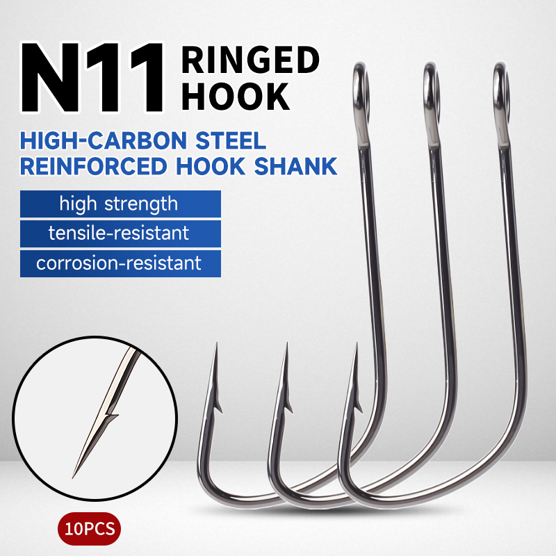 Supercontinent 2#-12# 10pcs Ba - Fishing Hook Offset のレビューと価格